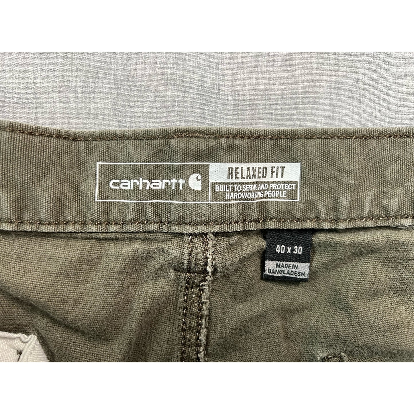 Carhartt Relaxed Fit Double Knee Carpenter Work Pants 40x30