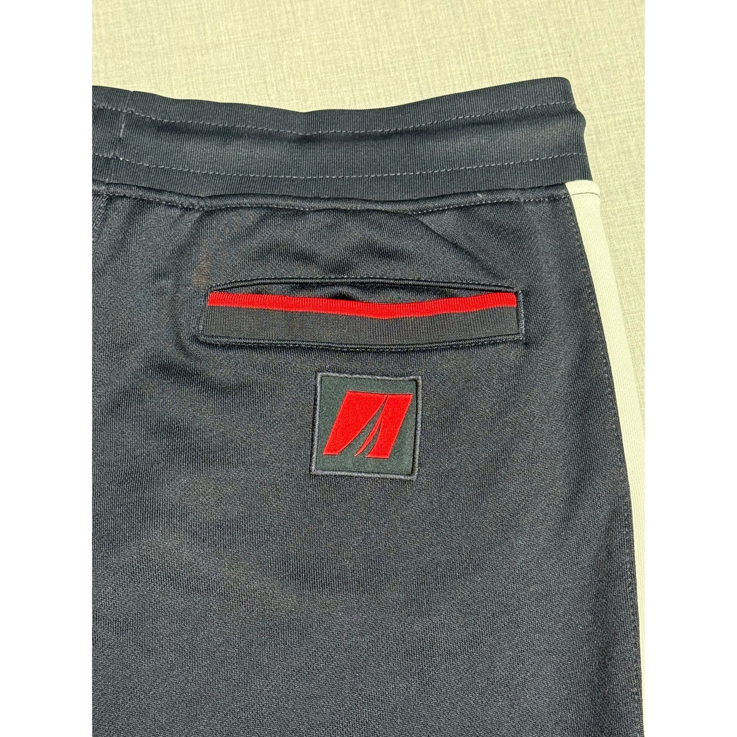 Nautica Side Stripe Wide Leg Baggy Sweatpants Large