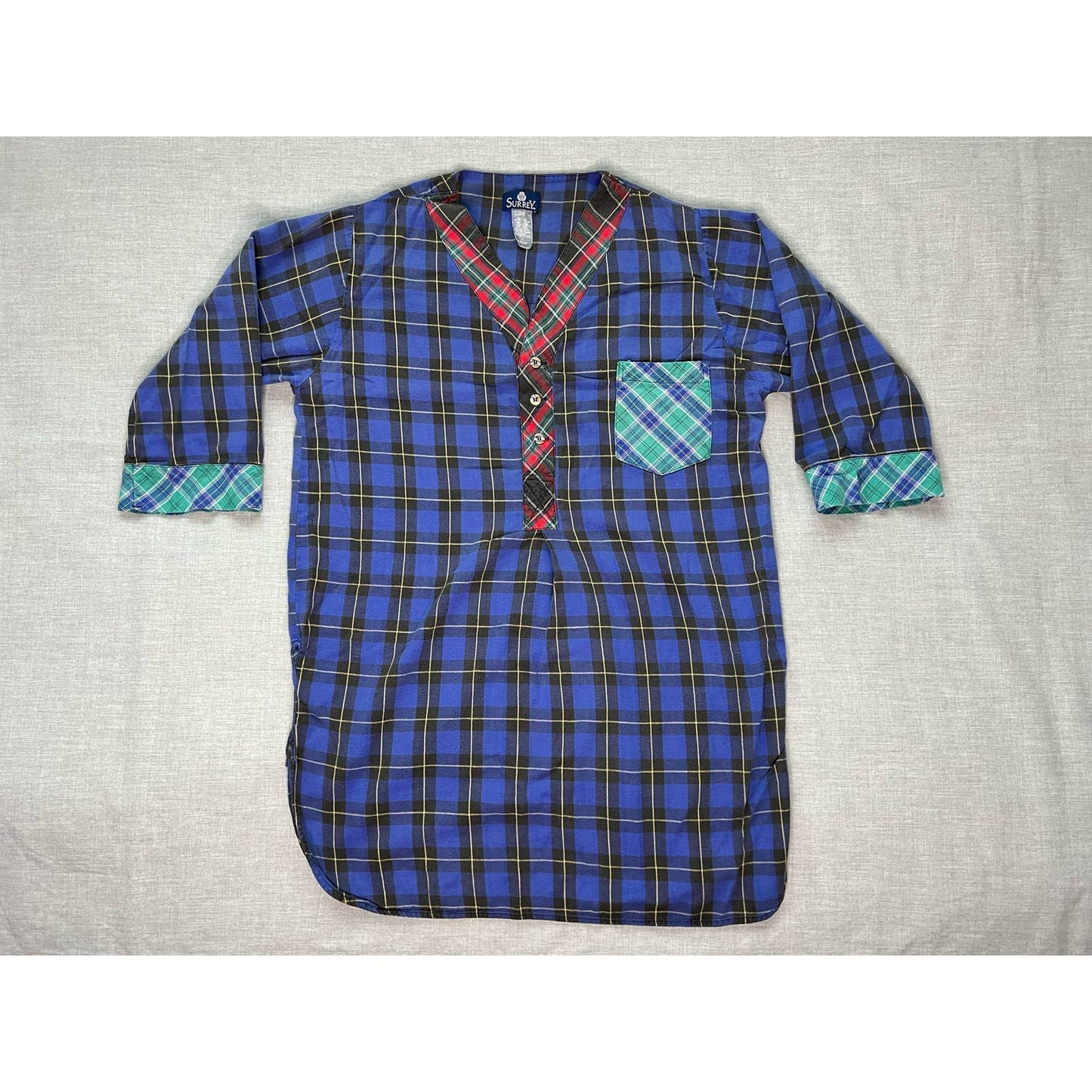 Vintage Surrey Mismatch Flannel Shirt S/M