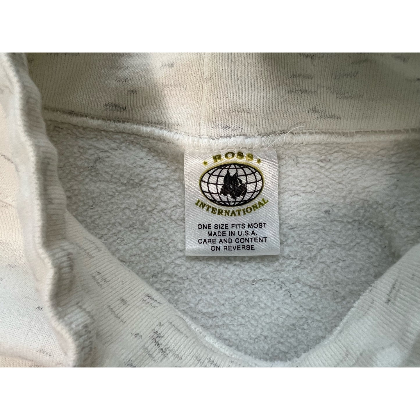 Vintage 1992 Beverly Hills University BHU Mock Neck Sweatshirt