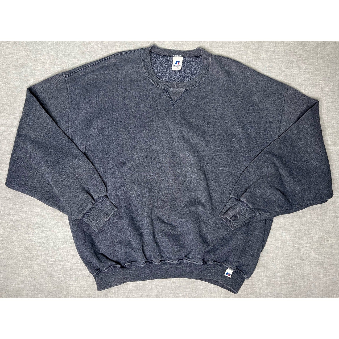 Russell Athletic Blank Crewneck Sweatshirt Charcoal Gray 2XL