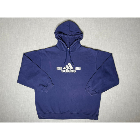 Vintage Y2K Adidas Pullover Hoodie XL