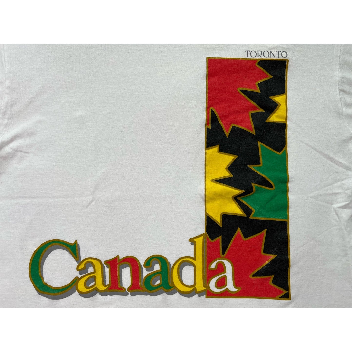 Vintage Toronto Canada Single Stitch Souvenir T-shirt Large
