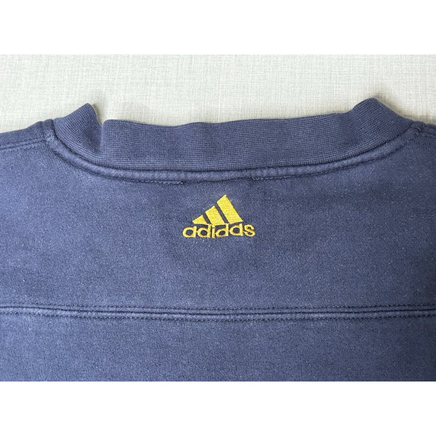 Vintage Y2K Notre Dame Fighting Irish Adidas Pullover Crewneck Sweatshirt 2XL