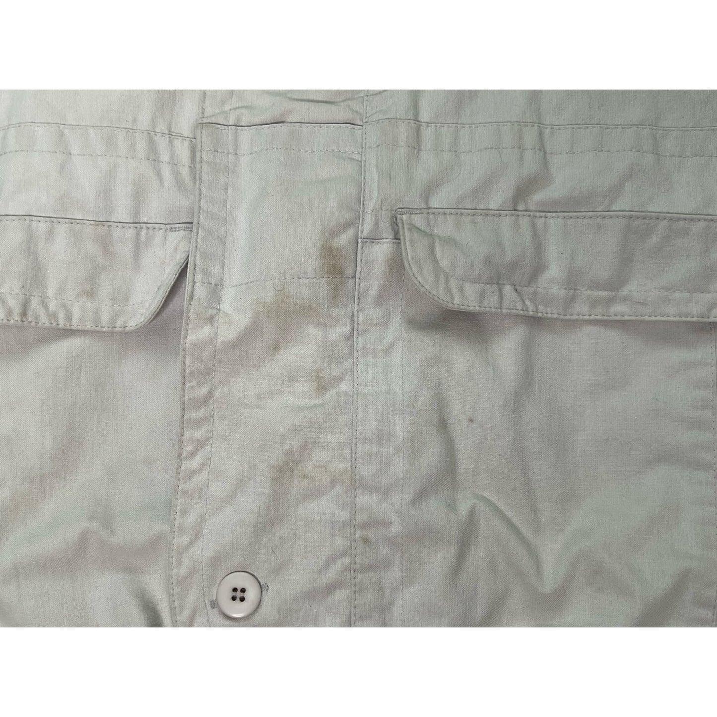 Vintage Pacific Trail Cream Full Zip Collared Jacket Womens 14