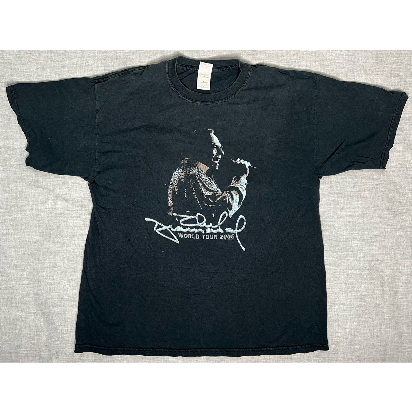 Vintage Neil Diamond 2005 World Tour Band T-Shirt XL