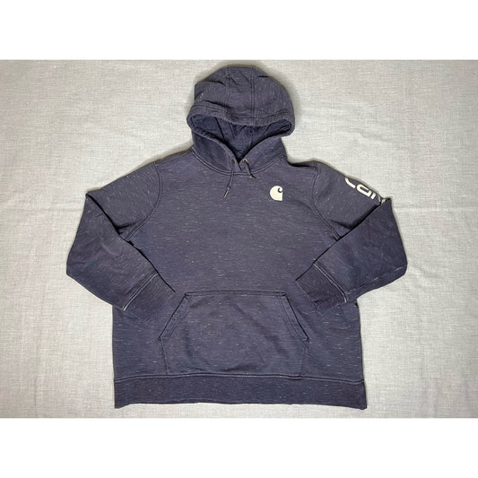 Carhartt Relaxed Fit Bluish Grey Pullover Hoodie 2XL