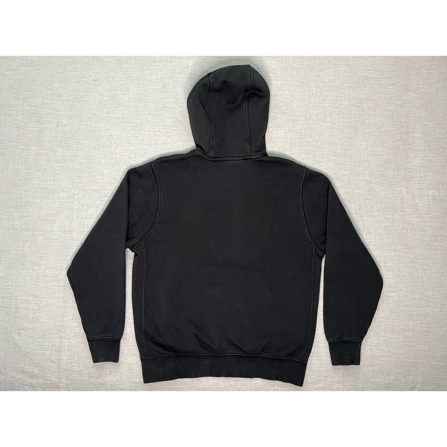 Nike Black and White Pullover Hoodie Medium