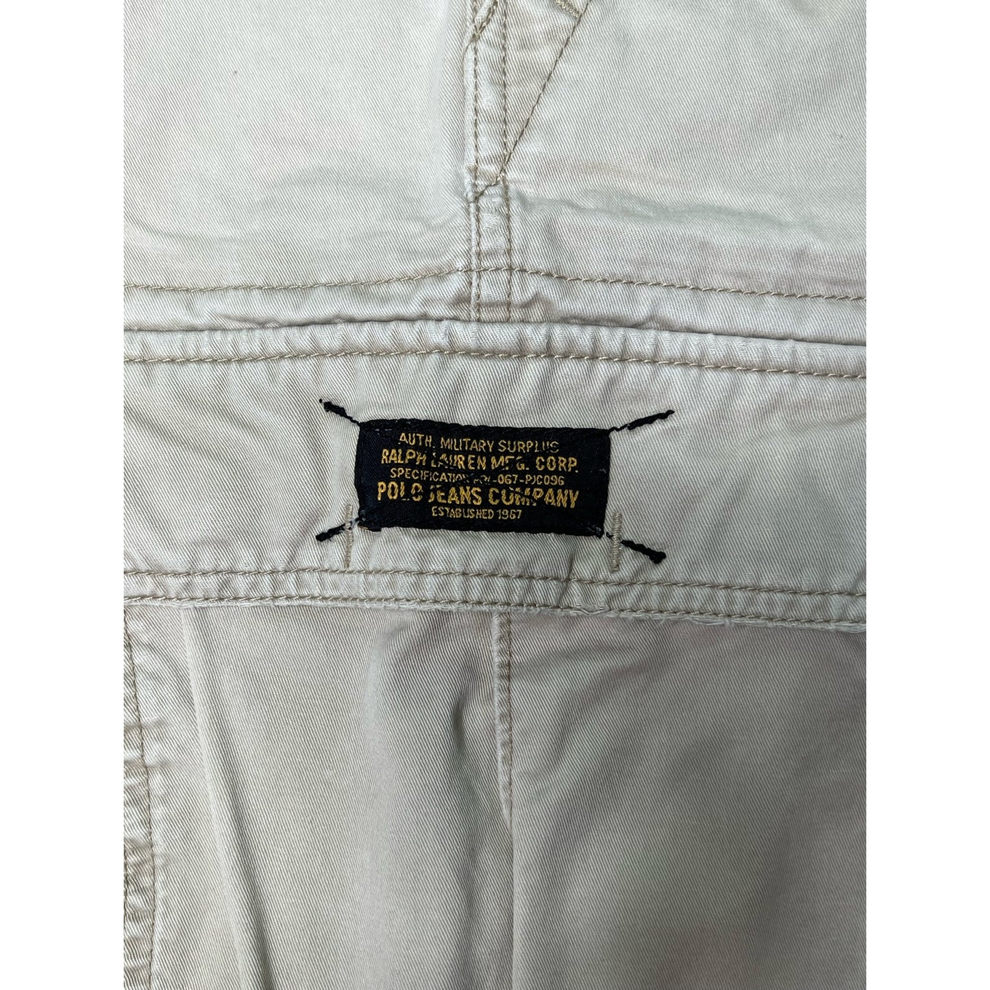 Vintage Polo Ralph Lauren Military Surplus Cargo Shorts 34