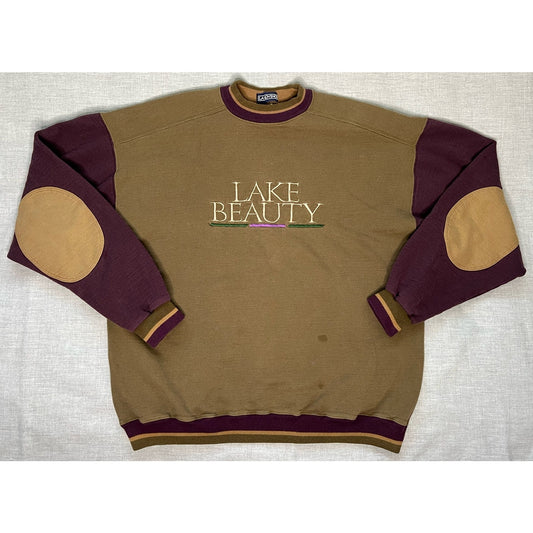 Vintage Lake Beauty Resort Crewneck Sweatshirt XL