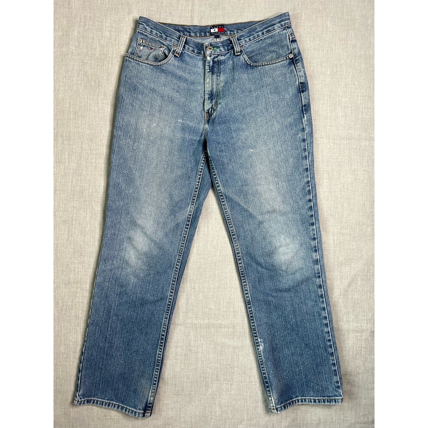 Vintage Y2K Tommy Hilfiger Light Wash Jeans 32x30