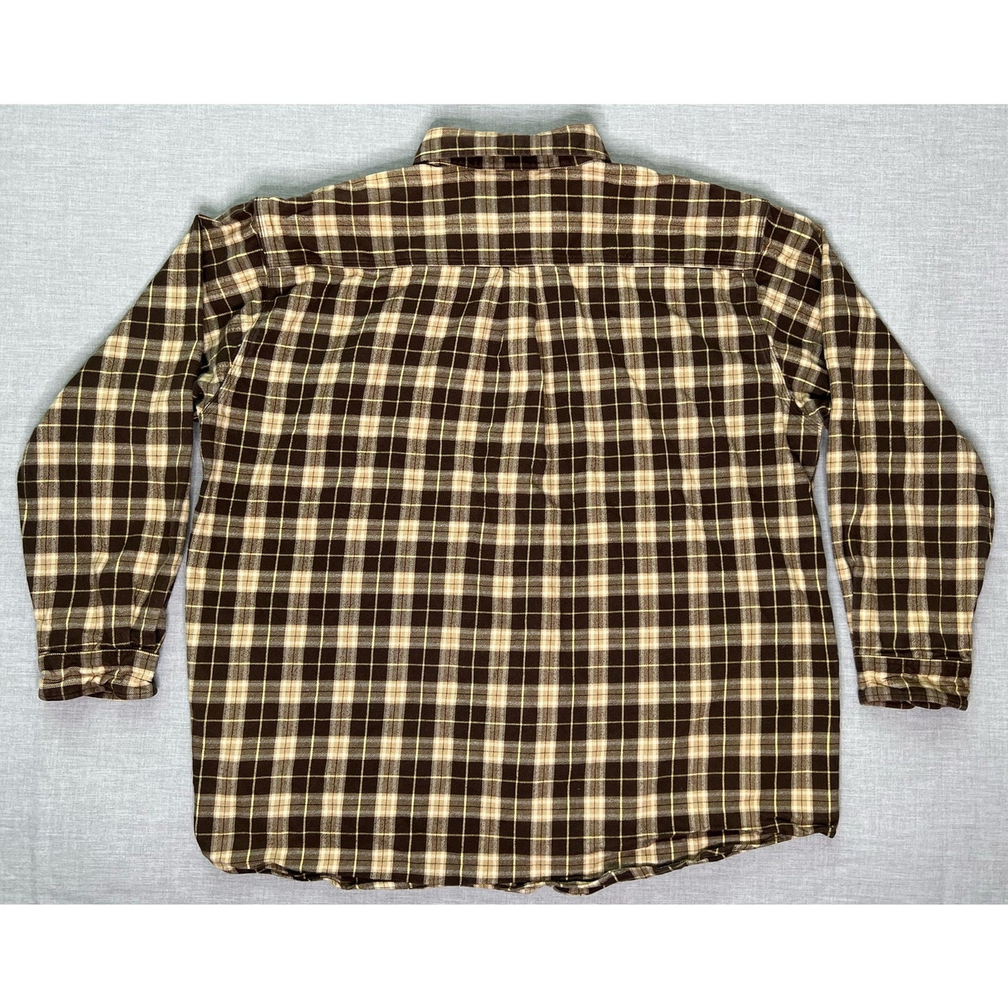 Carhartt Plaid Flannel Pocket Button Up Shirt 2XL
