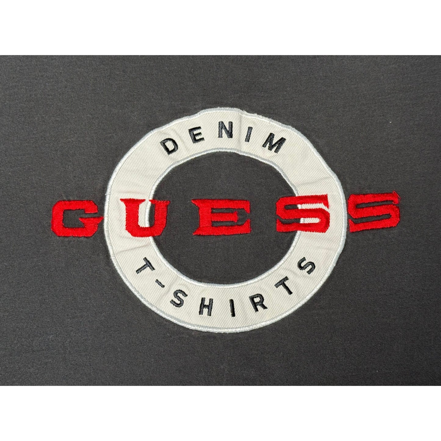 Vintage 90s Guess Denim By Georges Marciano Single Stitch T-shirt OSFA