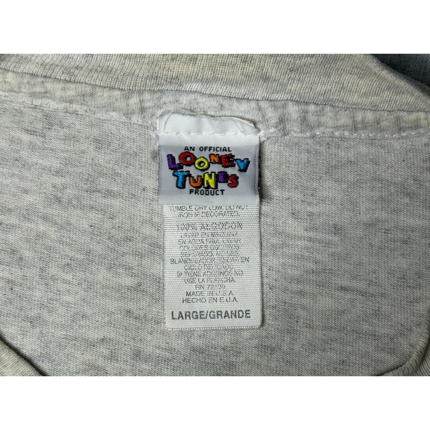 Vintage 1996 Taz #1 Dad Looney Tunes Single Stitch T-shirt Large