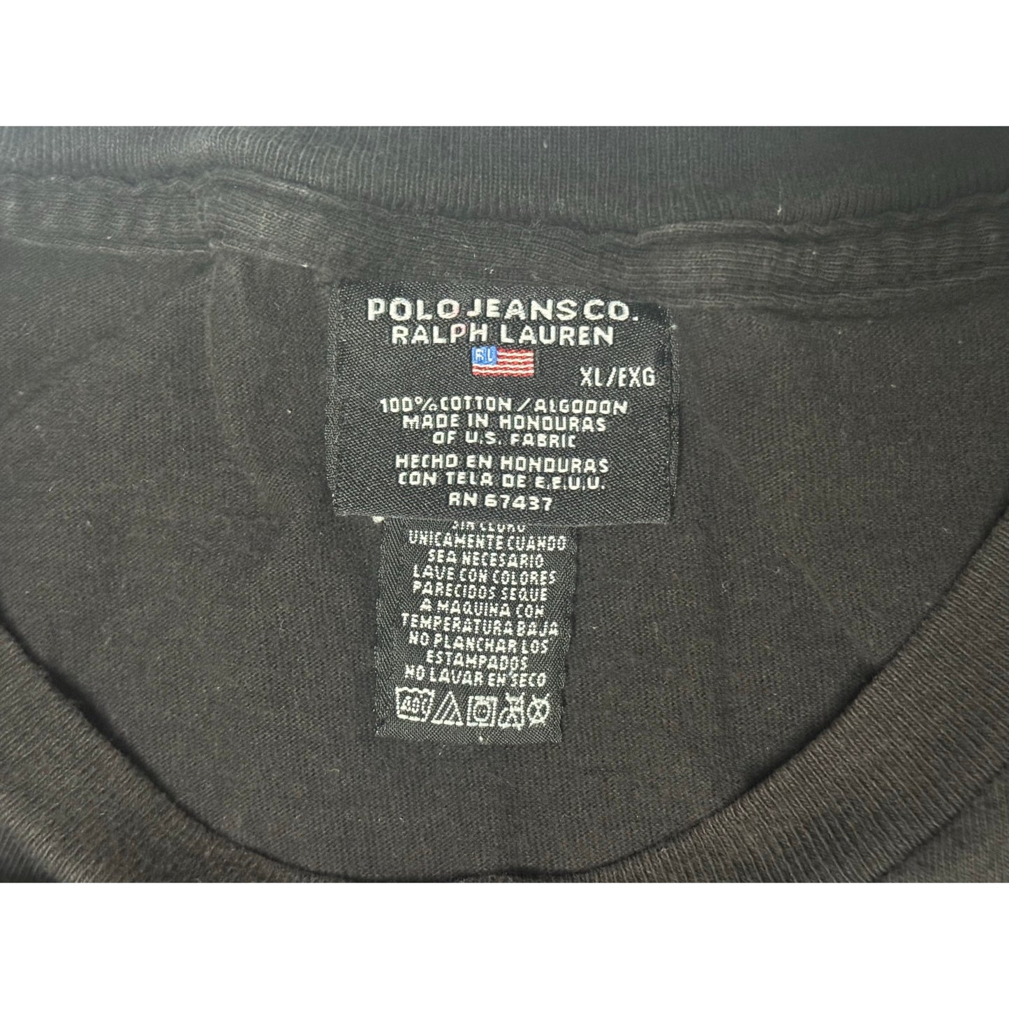 Vintage Polo Jeans Co Ralph Lauren Double Sided T-shirt XL