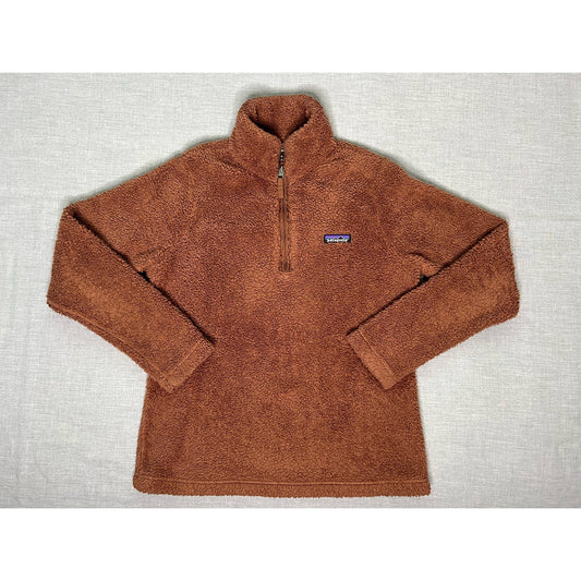 Patagonia Los Gatos Quarter Zip Sherpa Fleece Sweatshirt Women’s Medium