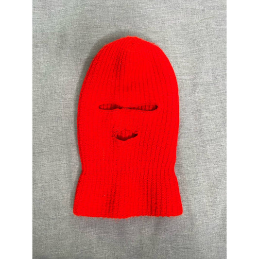 Bright Red Ski Mask One Size Fits All
