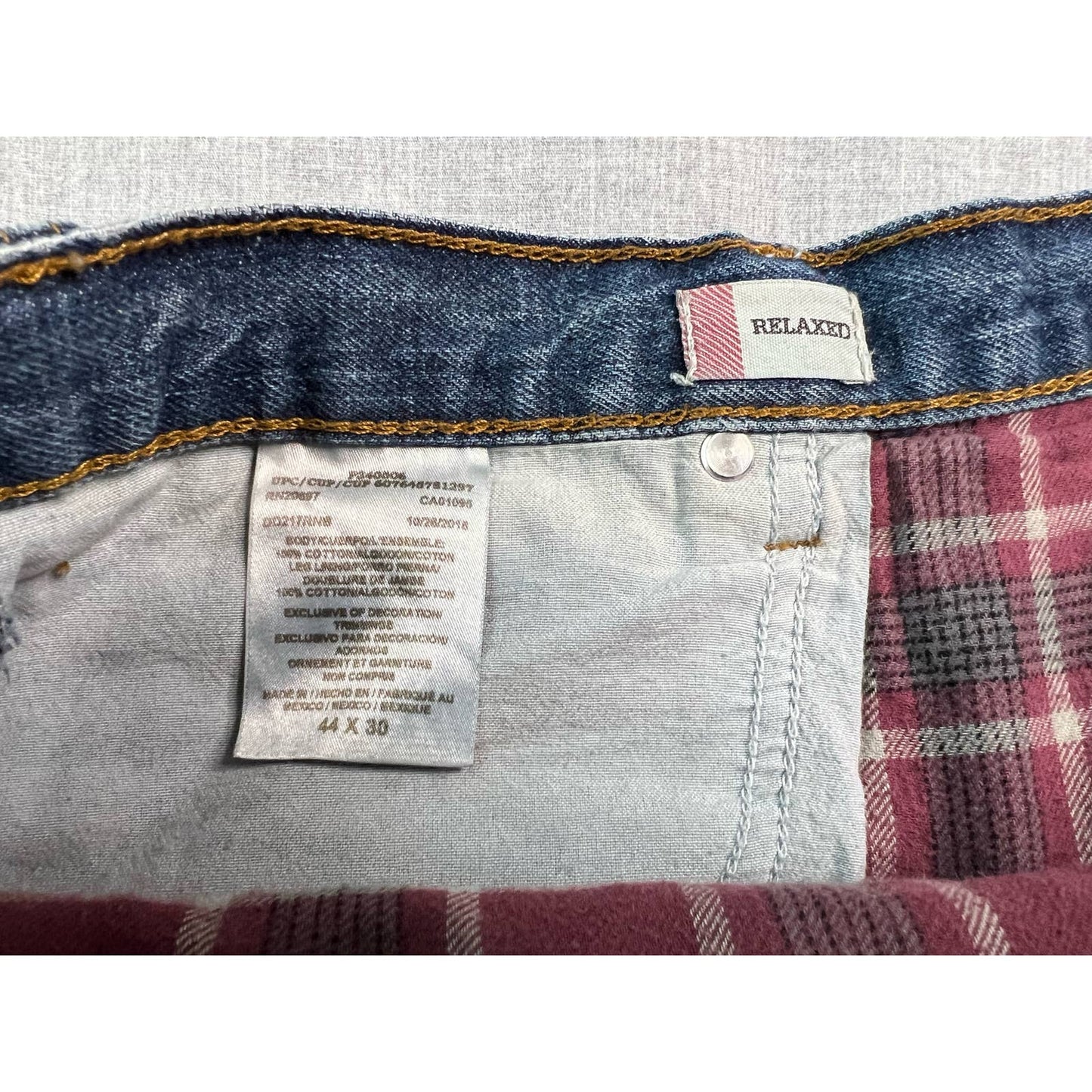 Flannel Lined Dickies Jeans 44x30