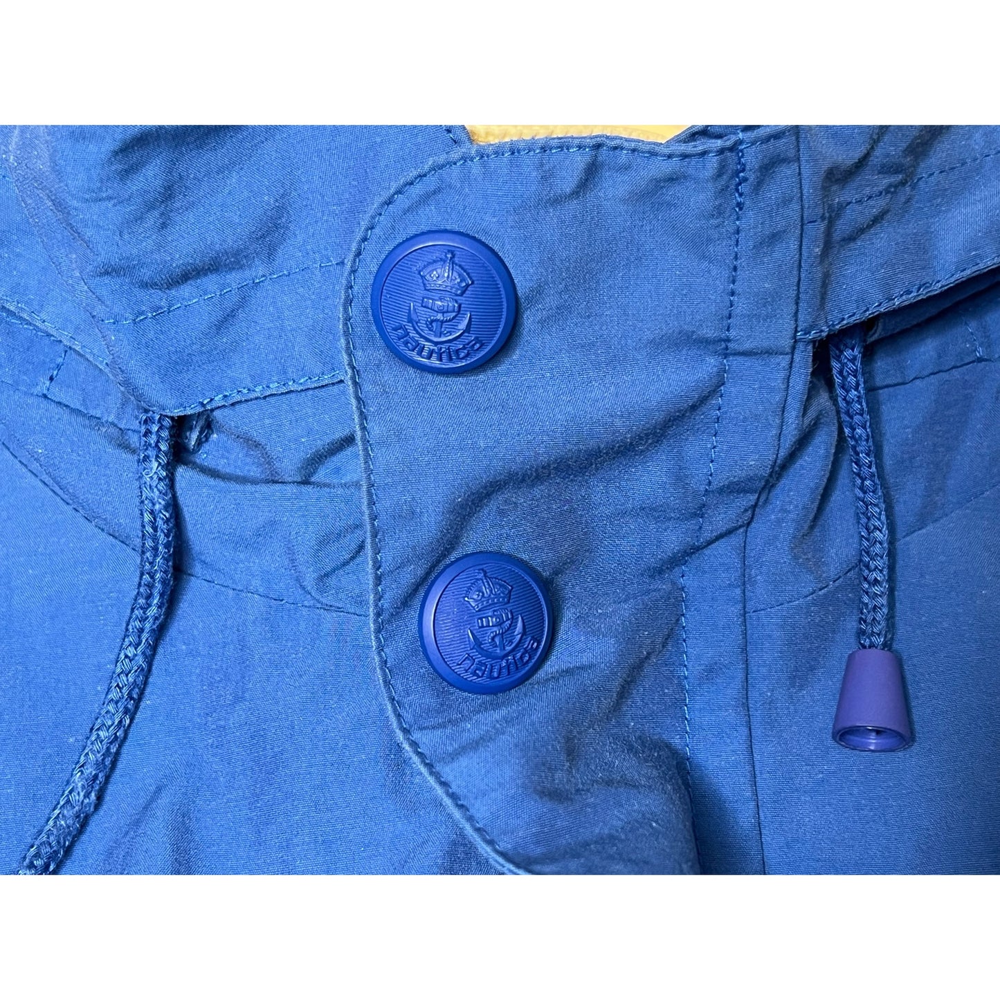 Vintage 90s Nautica Sport Reversible Blue Yellow Jacket XL
