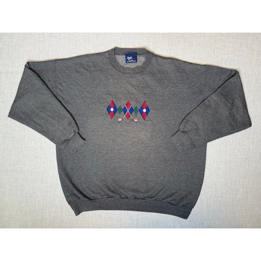 Vintage MC Sport Golf Pullover Crewneck Sweatshirt XL