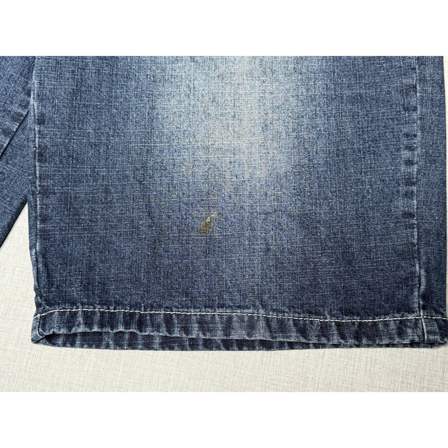 Vintage Y2K Emcee Baggy Wide Leg Pocket Flap Jean Shorts 38