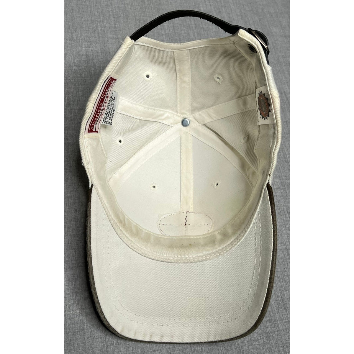 Vintage Harley Davidson American Needle Leather Brim Hat