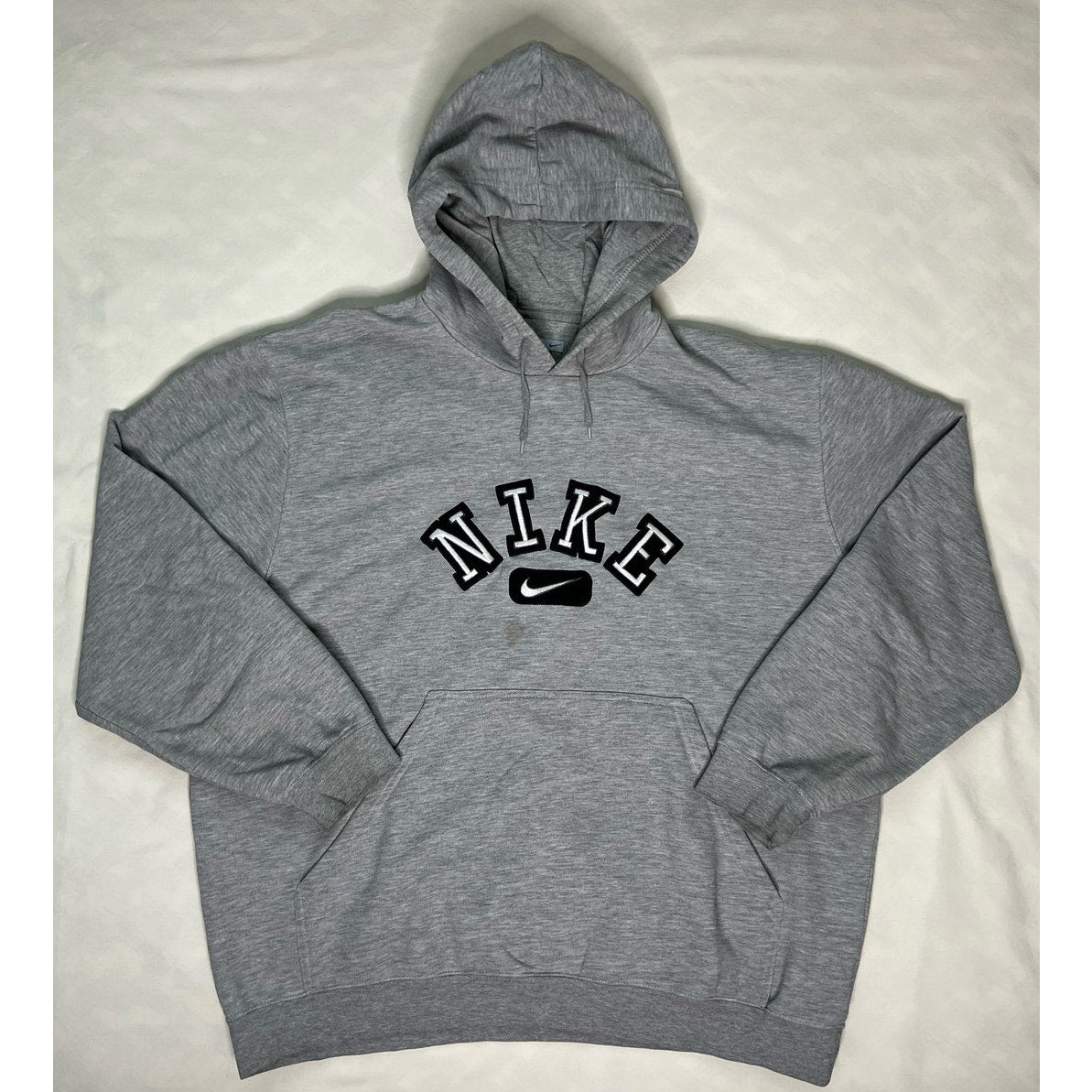 Vintage Y2K Nike Spell Out Logo Pullover Hoodie Sweatshirt 2XL