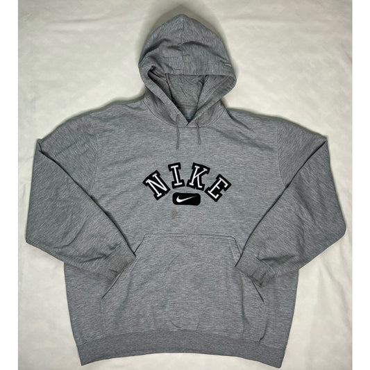 Vintage Y2K Nike Spell Out Logo Pullover Hoodie Sweatshirt 2XL