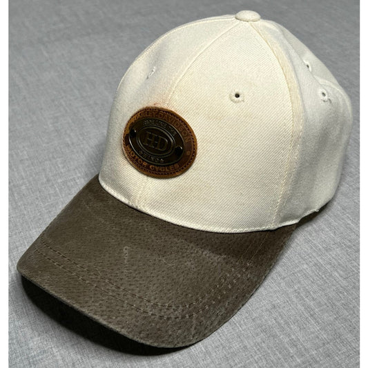 Vintage Harley Davidson American Needle Leather Brim Hat