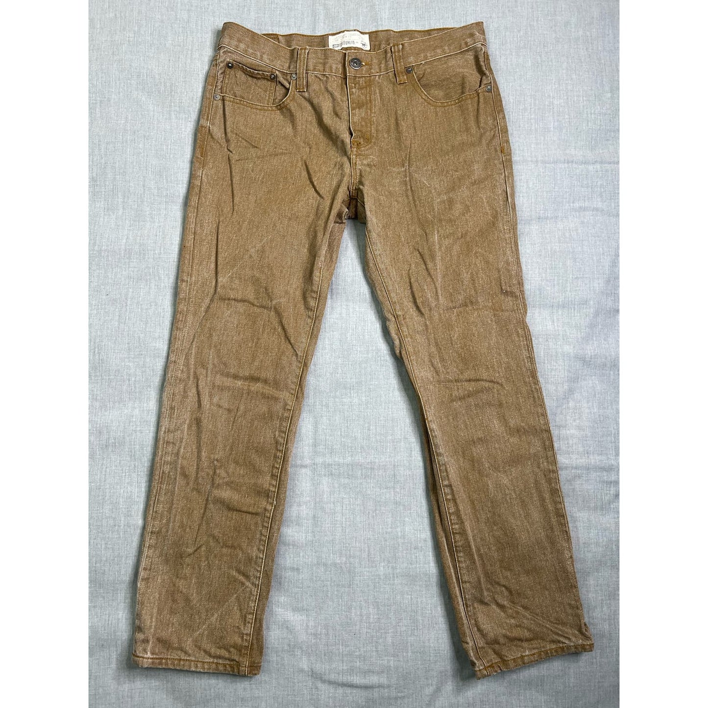 Ecko Unltd 711 Slim Fit Tan Jeans 34x31