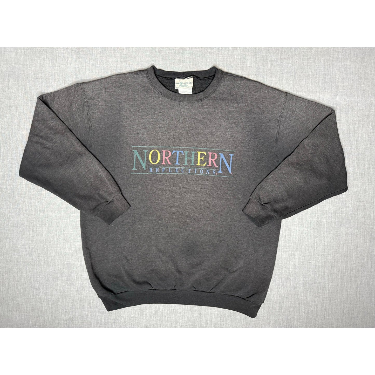 Vintage Northern Reflections Pullover Crewneck Sweatshirt Large