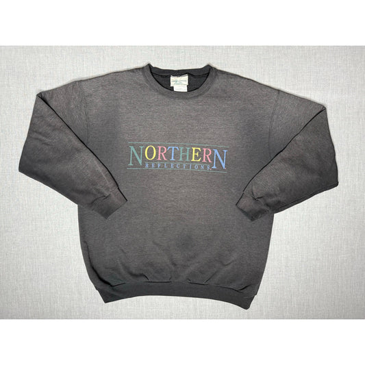 Vintage Northern Reflections Pullover Crewneck Sweatshirt Large