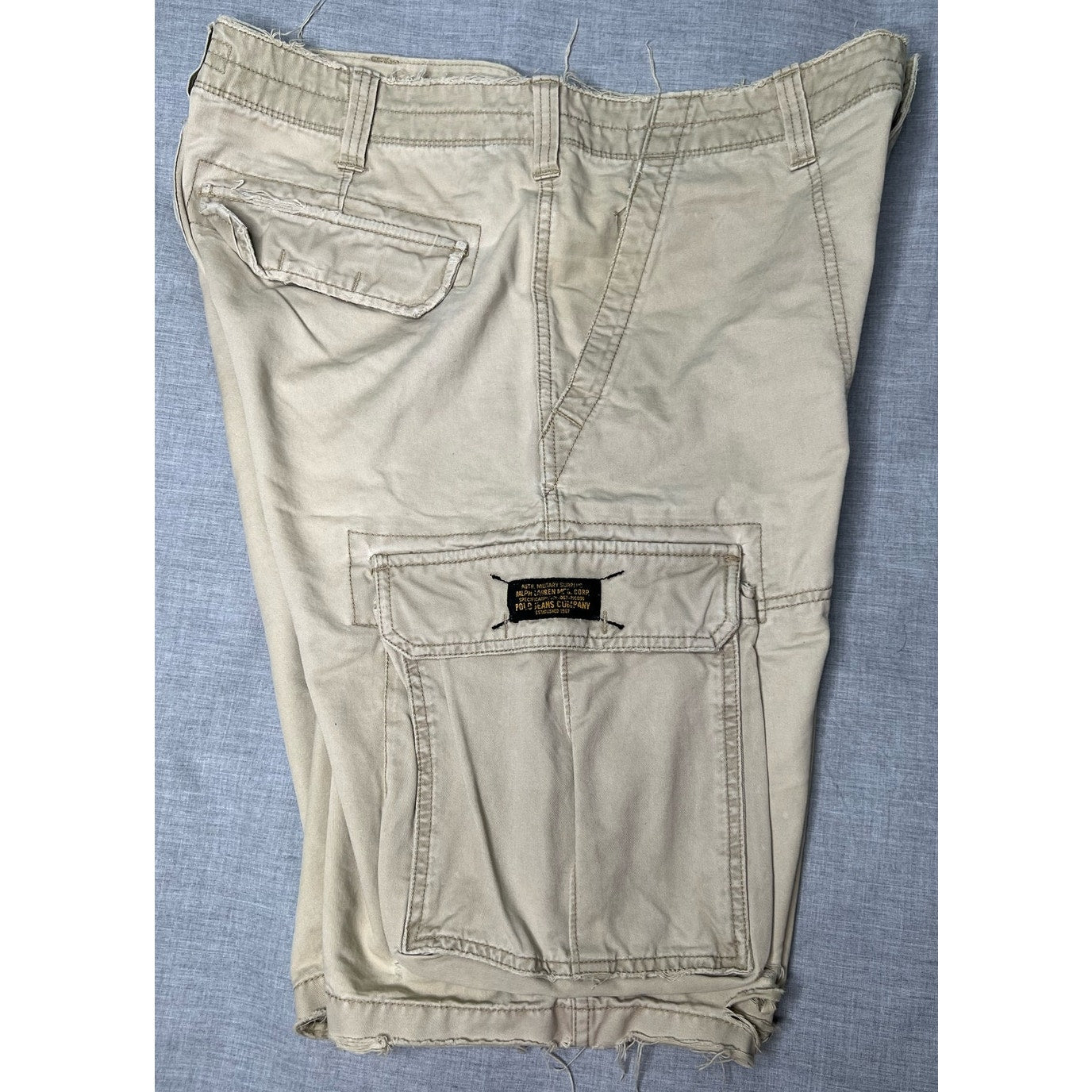 Vintage Polo Ralph Lauren Military Surplus Cargo Shorts 34