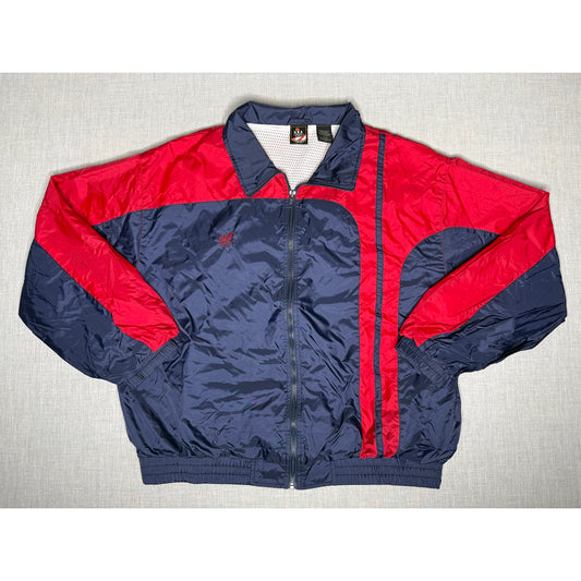 Vintage 90s USA Olympic Full Zip Windbreaker Jacket XL