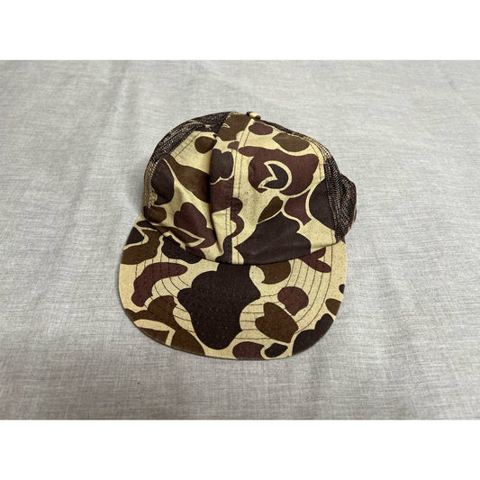 Vintage Duck Bay Camouflage Adjustable Trucker Hat