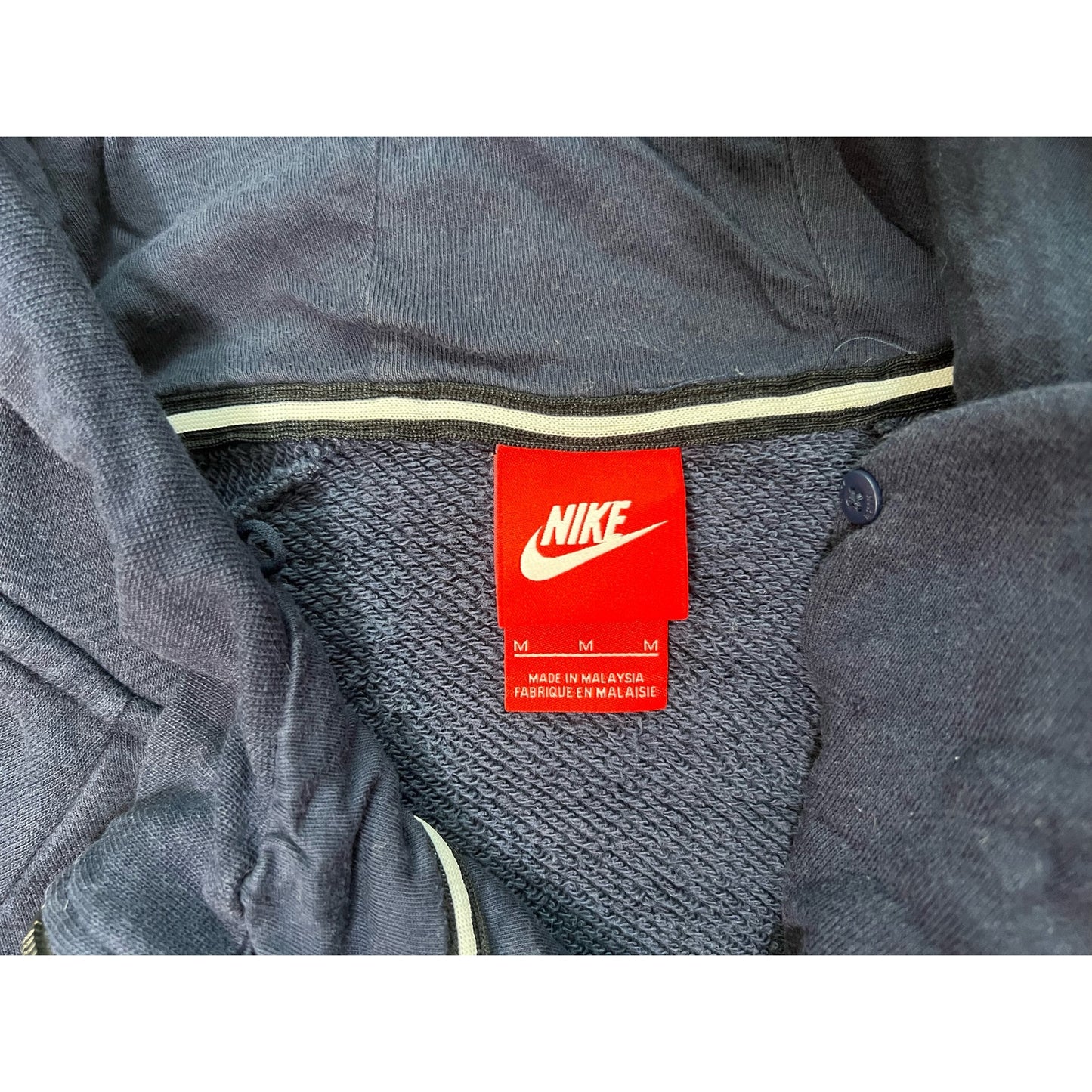 Nike Off Center Full Zip Hoodie Sweatshirt Women’s Medium