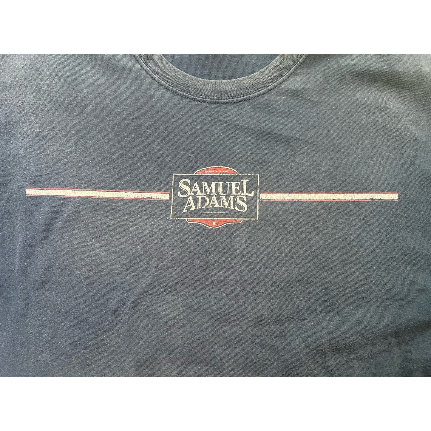 Vintage Y2K Samuel Adams Double Sided Beer T-shirt 2XL