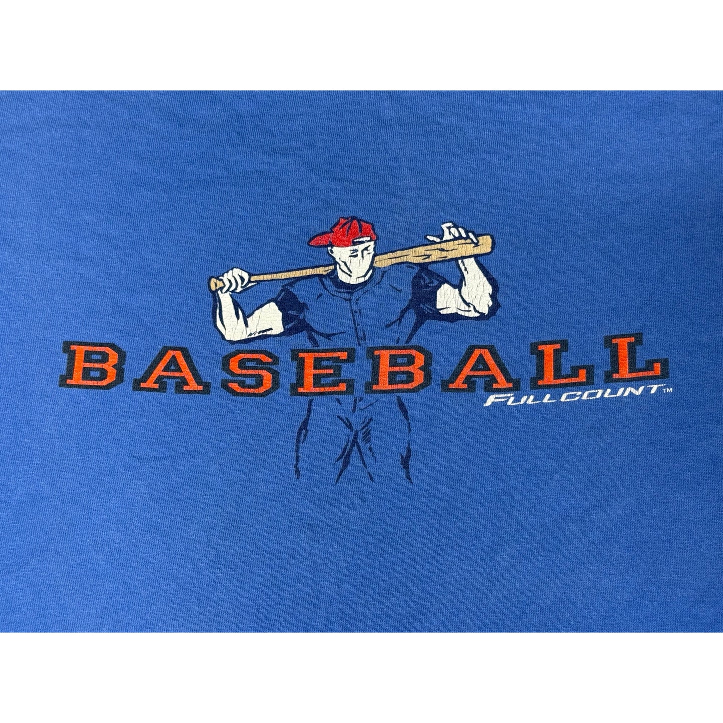 Vintage Full Count Baseball Double Sided T-shirt XL