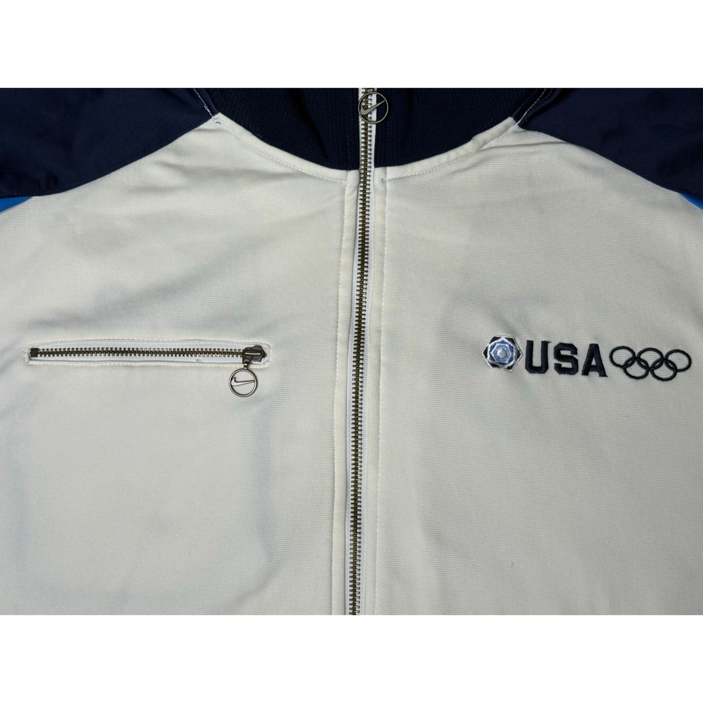 Vintage Nike 2006 Torino Olympics Full Zip Track Jacket Medium