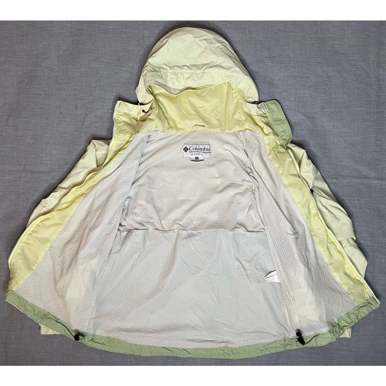 Vintage Columbia Sportswear Full Zip Windbreaker Jacket Women’s Medium