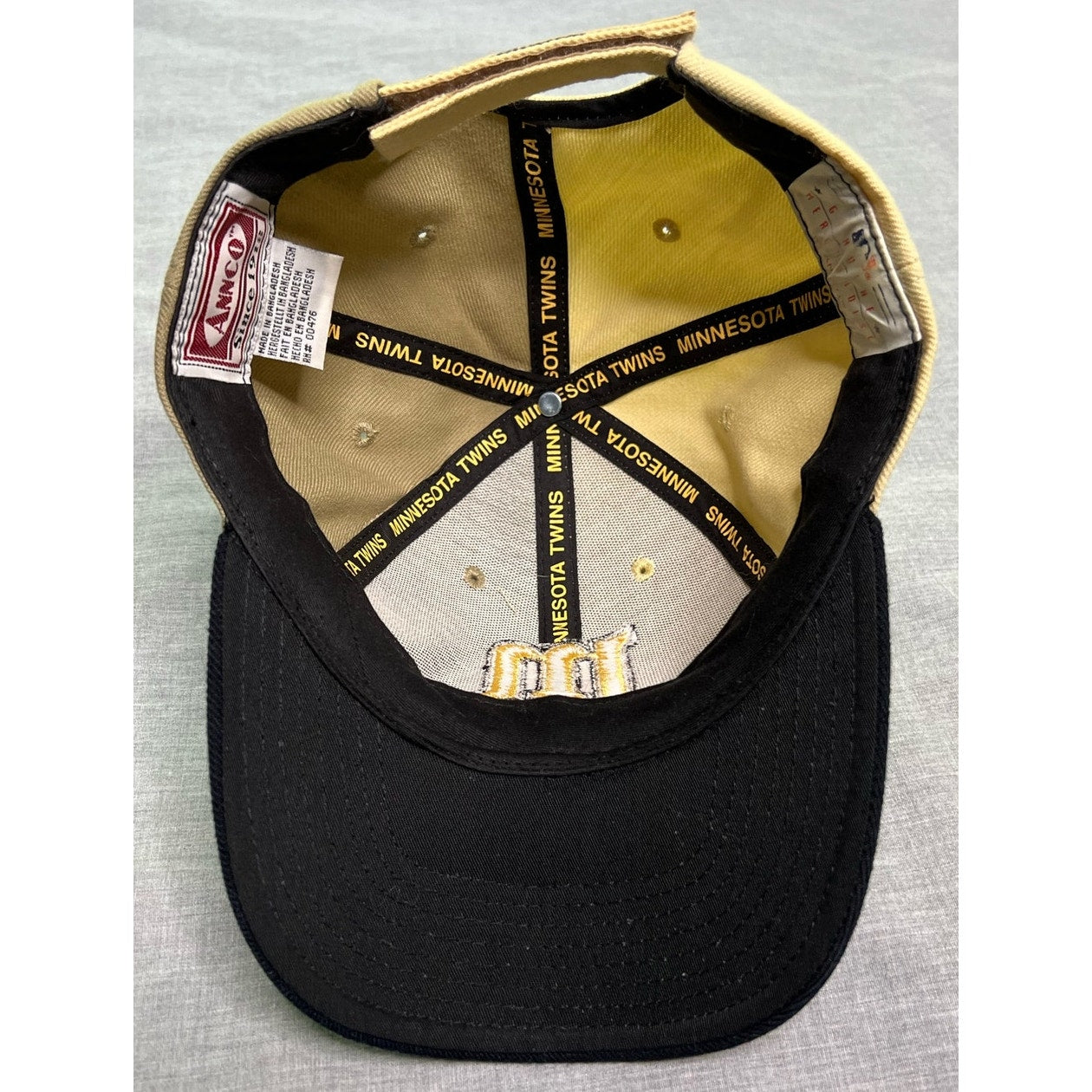 Vintage Minnesota Twins Annco Adjustable Baseball Cap