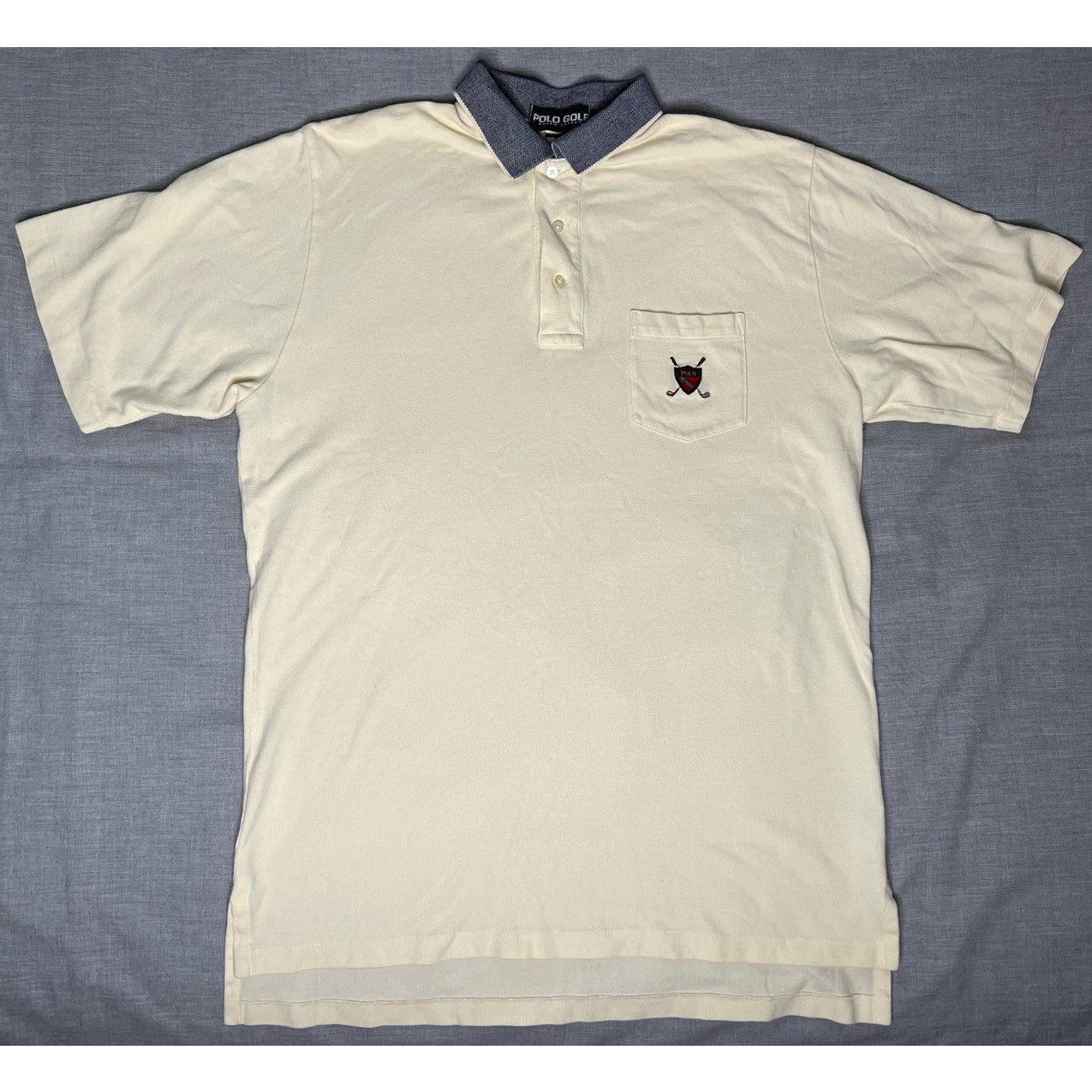 Vintage Polo Golf Ralph Lauren Golf Crest Pocket Polo Shirt XL