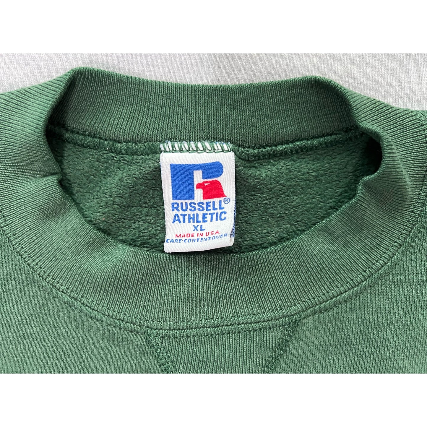 Vintage 90s Mayo Diving Russell Athletic Pullover Crewneck Sweatshirt XL