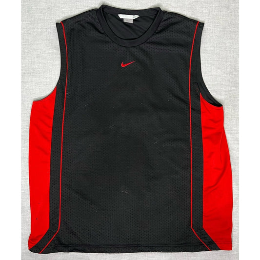 Vintage Y2K Nike Center Swoosh Basketball Jersey Tank Top 2XL