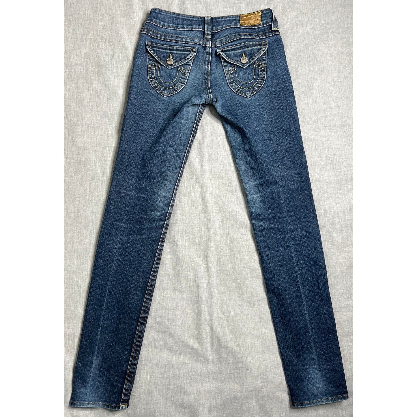 True Religion Flap Pocket Low Rise Jeans Women's 28