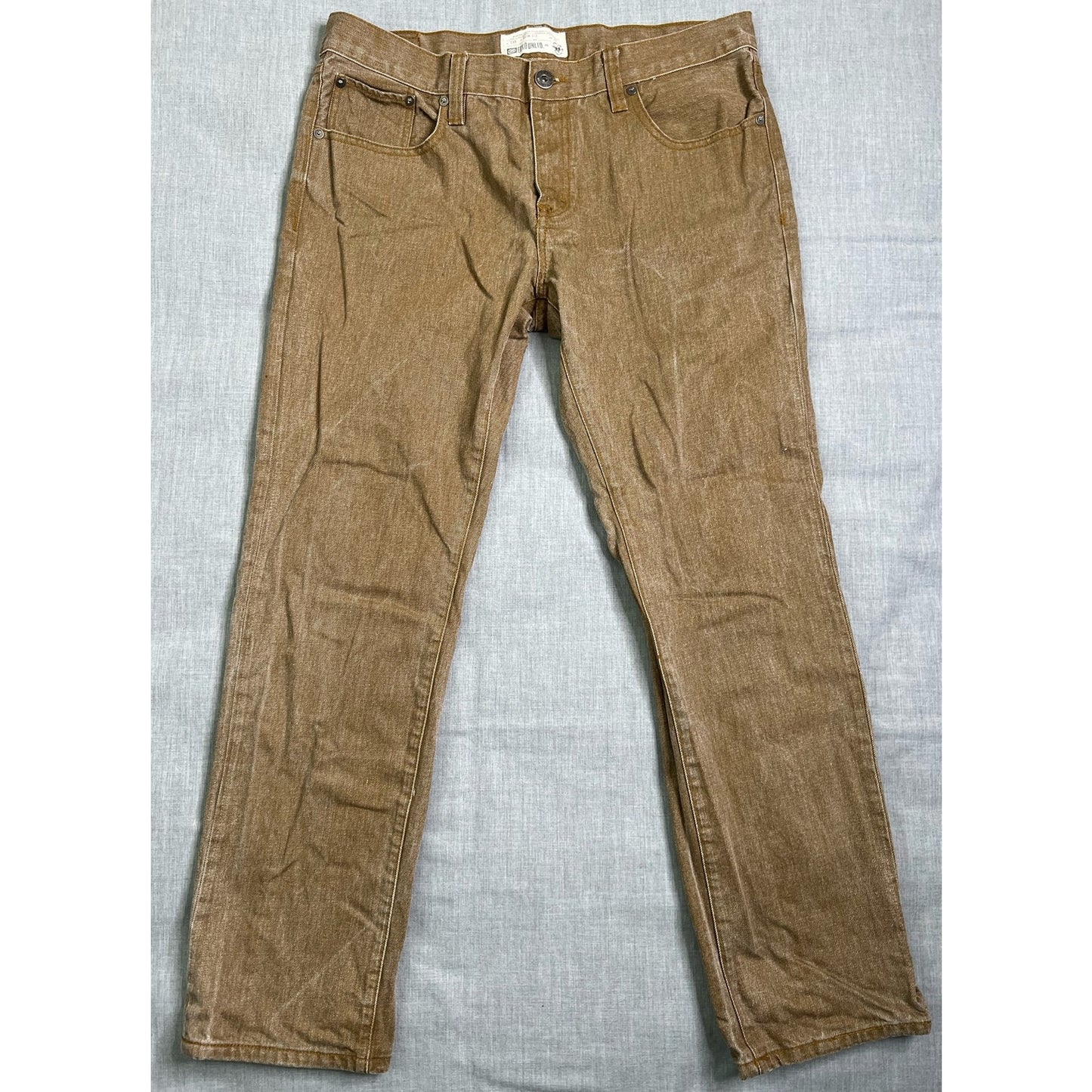 Ecko Unltd 711 Slim Fit Tan Jeans 34x31