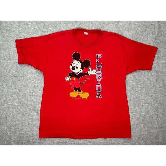Vintage Mickey Mouse Florida Disney Single Stitch T-shirt XL