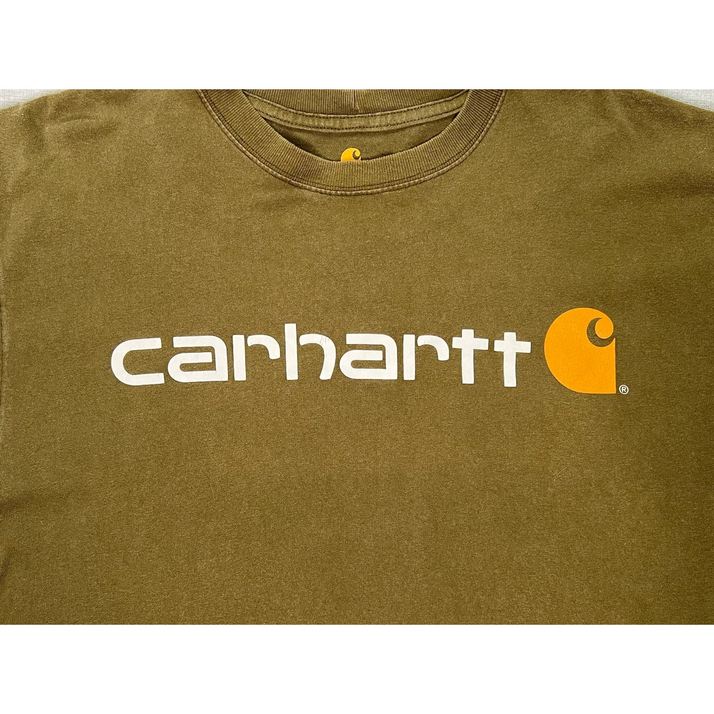 Carhartt Spell Out Logo Double Sided T-shirt Large