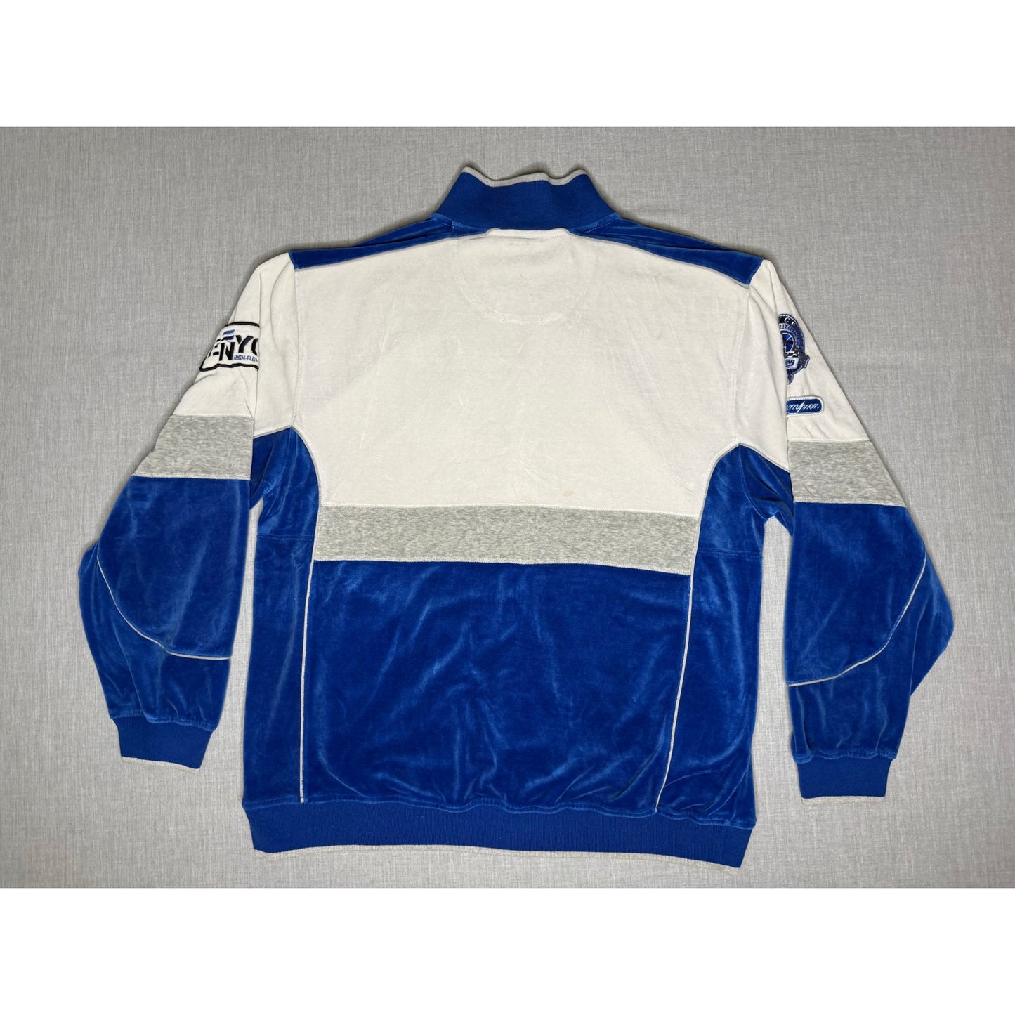 Vintage Enyce Performance Systems Racing Velour Track Jacket XL