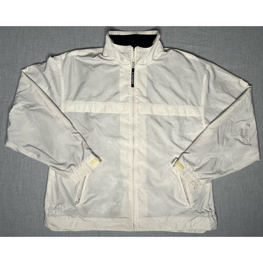 Vintage Tommy Hilfiger Mesh Lined Lightweight Full Zip Windbreaker Jacket XL